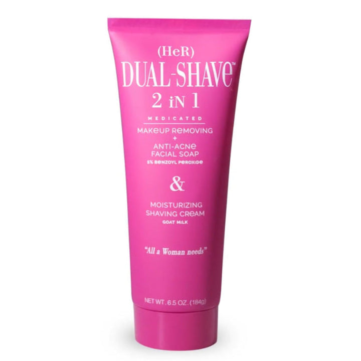 Dual-Shave for Her Makeup Remover & Anti-Acne Facial Soap