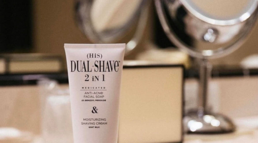 Cruelty Free Shaving Cream for Sensitive Skin DualShave dualshave